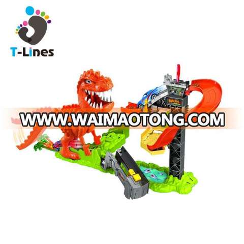 Timeline Track Popular dinosaur magic track car toy for kids